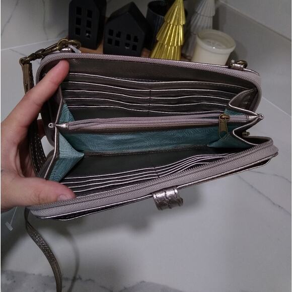 The Sak Metallic Crossbody Bag - Picture 2 of 8